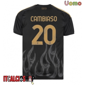 Juventus Andrea Cambiaso #20 Terza Maglia 2026-27 Manica Corta Juventus Andrea Cambiaso #20 Terza Maglia 2026-27 Manica Corta